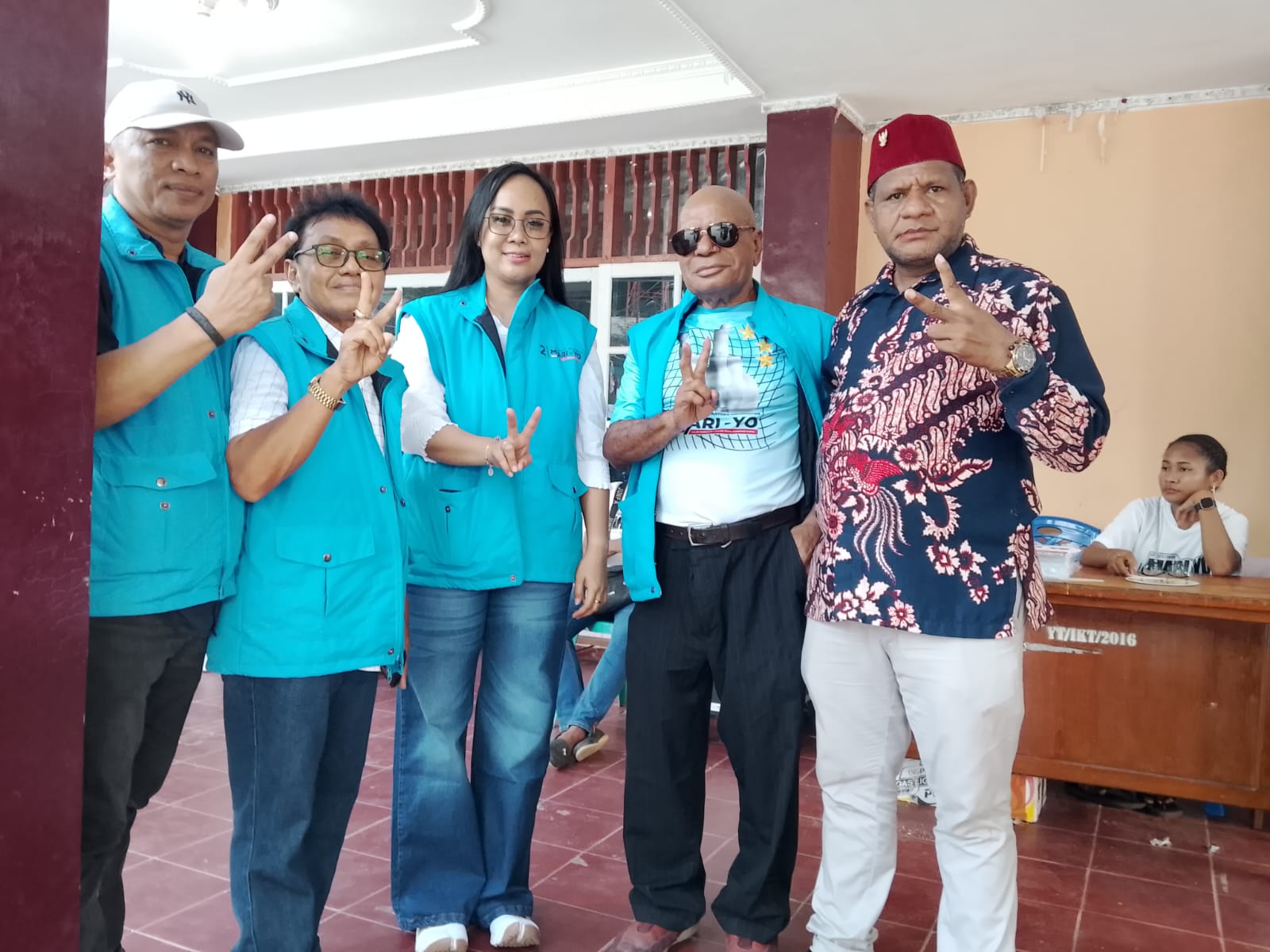 Cintiya Ruliani Hadiri Deklarasi Dukungan Lapago-Meepago untuk MARI YO